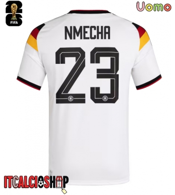 Germania Felix Nmecha #23 Prima Maglia Mondiali 2026 Manica Corta